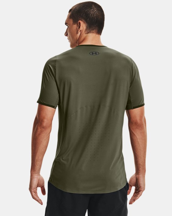 Men's UA Iso-Chill Perforated Short Sleeve, Green, pdpMainDesktop image number 1